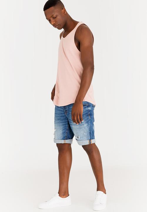 STYLE REPUBLIC - Arnie Styled Vest Pale Pink
