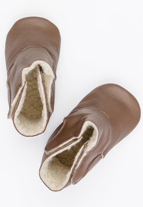 shooshoos - Boys Sea Biscuit Boots Brown