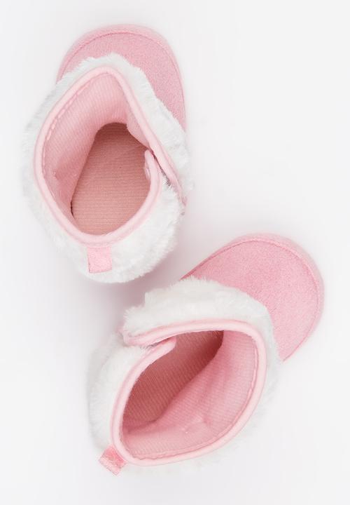Pop Candy - Girls boots with bow - pink