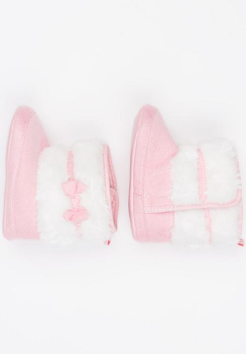 Pop Candy - Girls boots with bow - pink