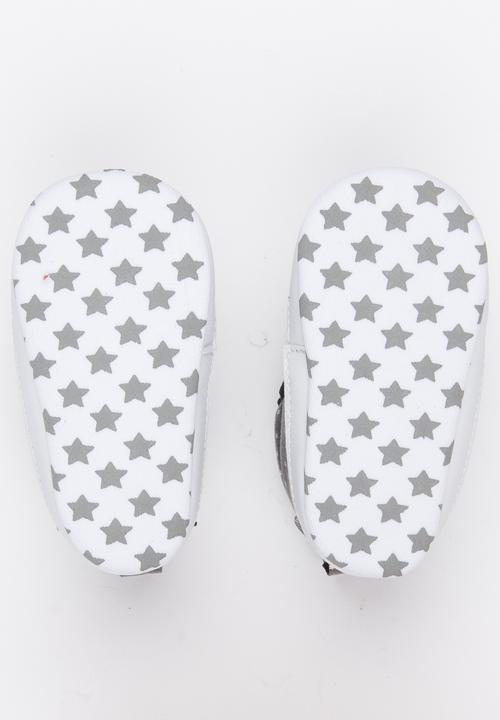 Pop Candy - Double strap velcro closure sneakers - grey