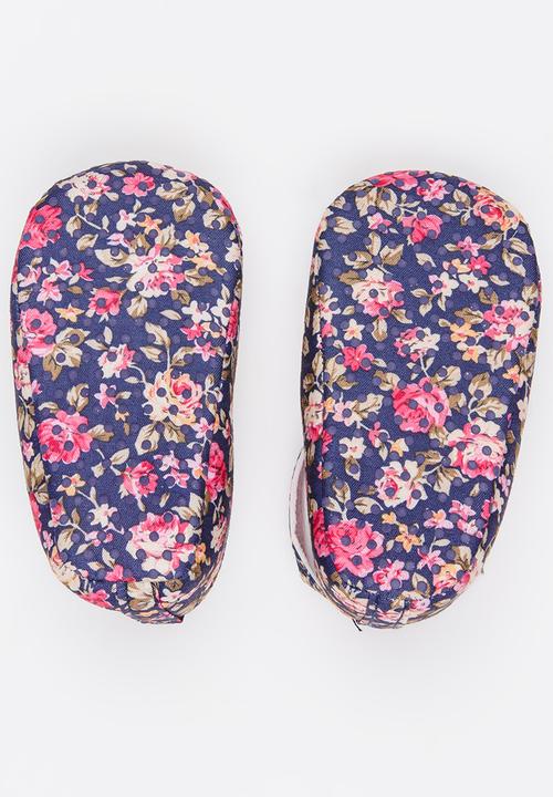 Pop Candy - Girls Floral Pump Multi-colour