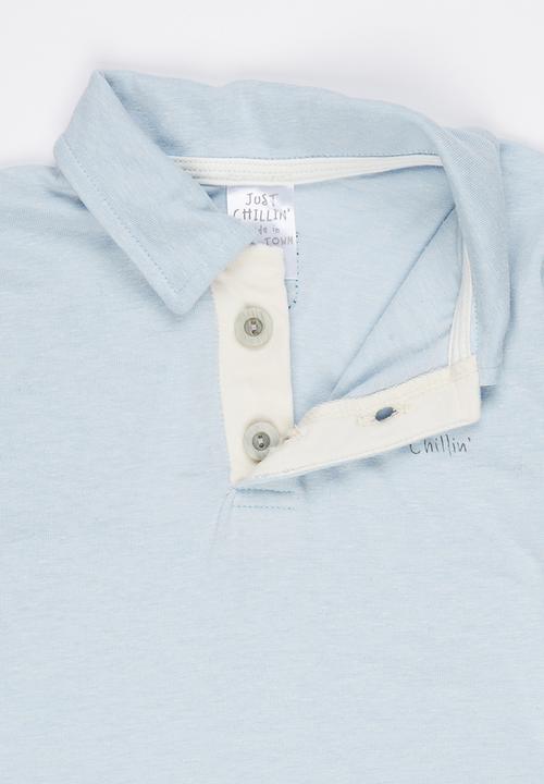 Just chillin - Golf Shirt Pale Blue