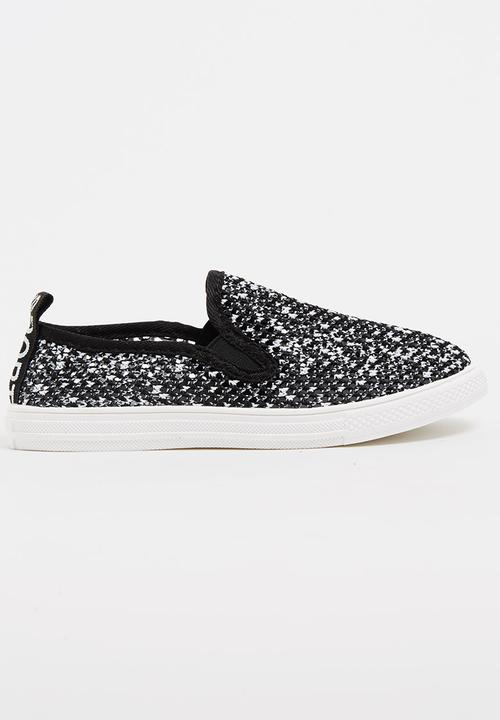 Pop Candy - Mesh Loafers Black