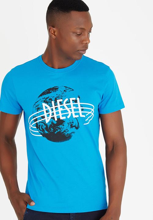 Diesel  - T-Diego-NC T-Shirt Blue