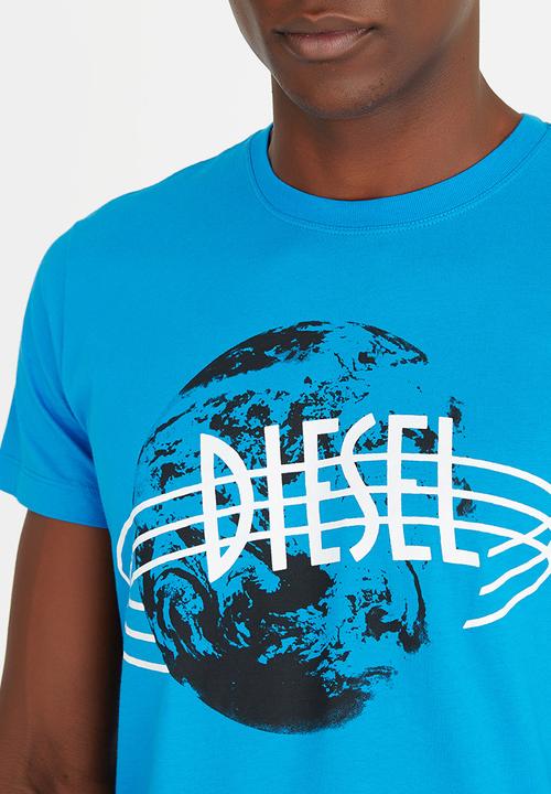 Diesel  - T-Diego-NC T-Shirt Blue