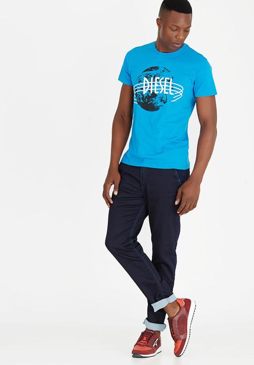 Diesel  - T-Diego-NC T-Shirt Blue