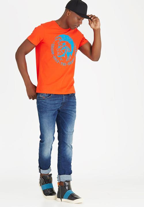 Diesel  - T-Diego T-Shirt Orange
