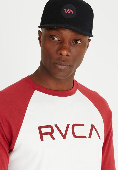 RVCA - Big RVCA Raglan T-Shirt Rose