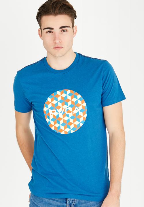 RVCA - Barry Motors T-shirt Dark Blue