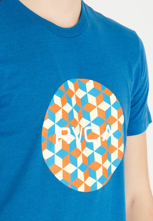 RVCA - Barry Motors T-shirt Dark Blue