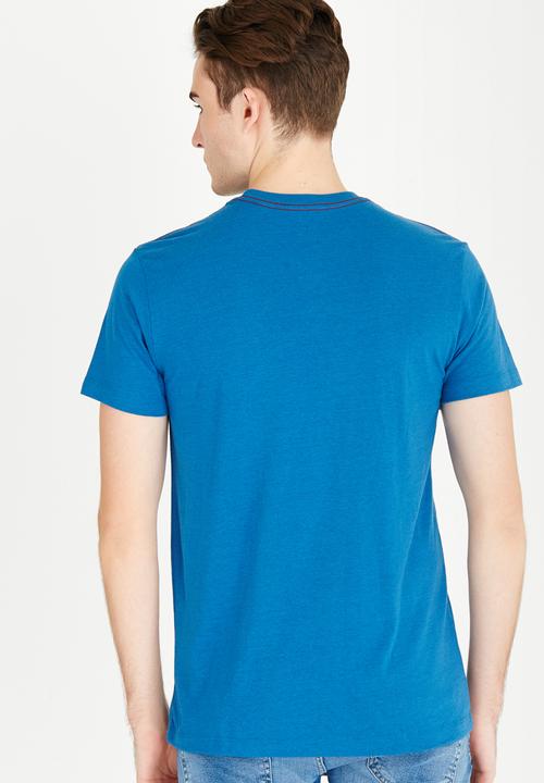 RVCA - Barry Motors T-shirt Dark Blue
