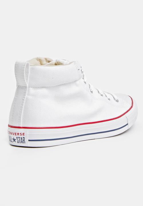 Converse - Chuck Taylor All Star Street Mid Sneakers White