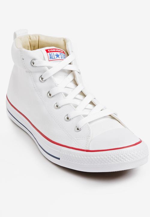 Converse - Chuck Taylor All Star Street Mid Sneakers White