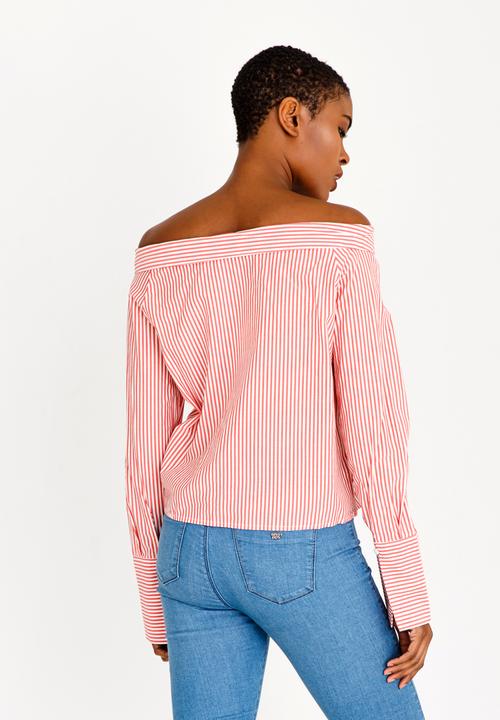 ONLY - Bambi Boxy Shirt Red