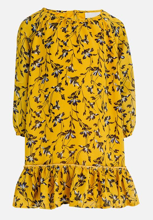 See-Saw - Chiffon Printed Dress Multi-colour