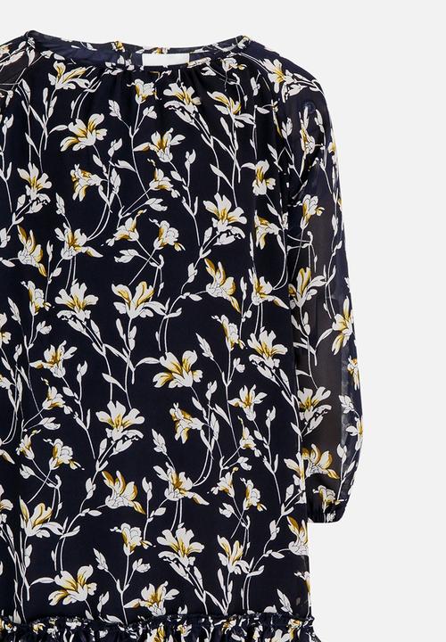 See-Saw - Chiffon Printed Dress Multi-colour