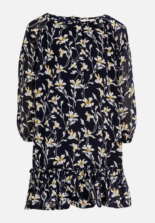 See-Saw - Chiffon Printed Dress Multi-colour