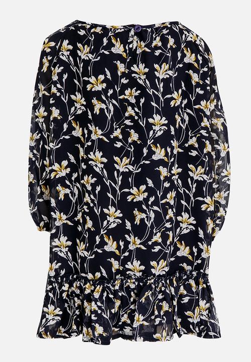 See-Saw - Chiffon Printed Dress Multi-colour