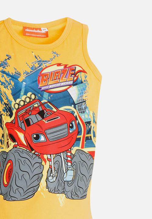 Pop Candy - Blaze The Monster Machine Vest Yellow