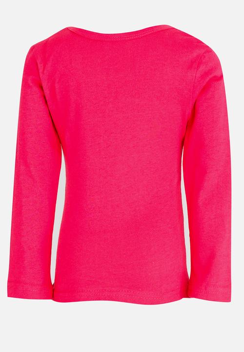 Pop Candy - Princess Sofia Long Sleeve  Tee Mid Pink