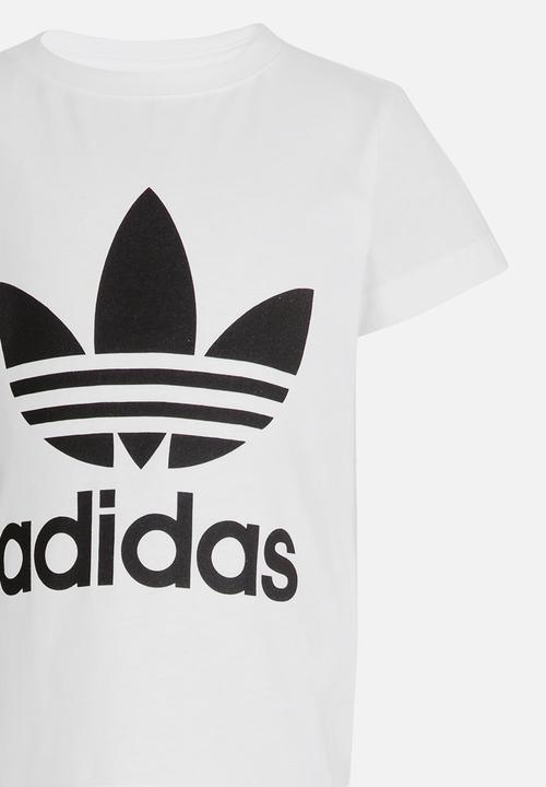 adidas Originals - Little boys trefoil tee - white 