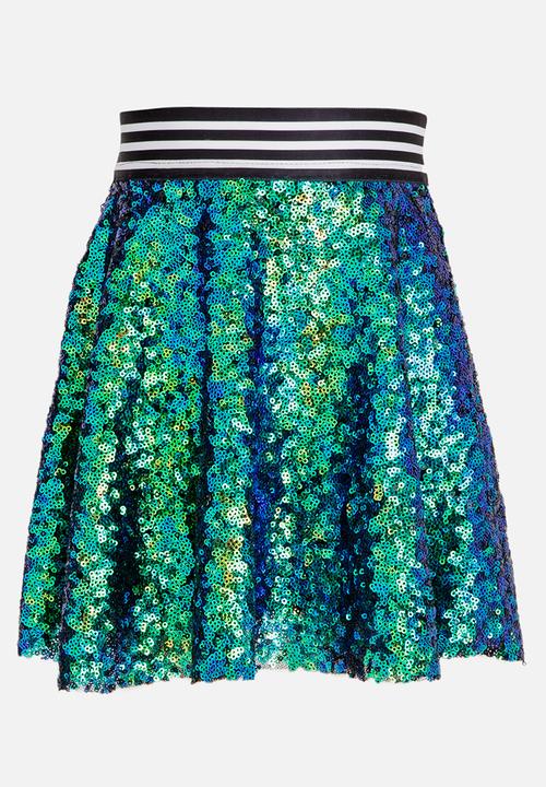See-Saw - Sequin Skirt Multi-colour