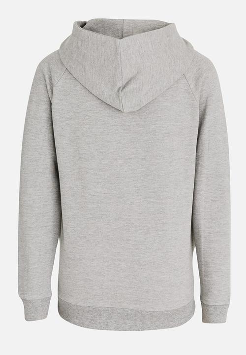 Pop Candy - Girls Glitter Hoody Grey