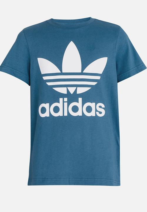 pale blue adidas t shirt