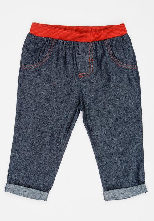 Pop Candy - Elasticated Denim Jeans Blue