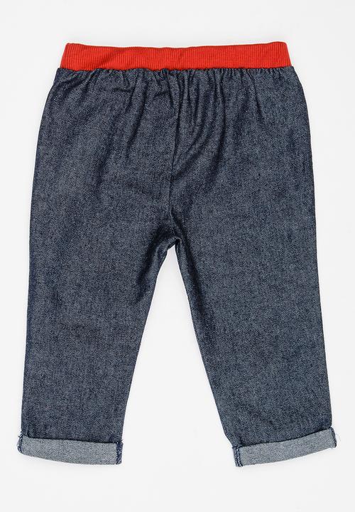 Pop Candy - Elasticated Denim Jeans Blue