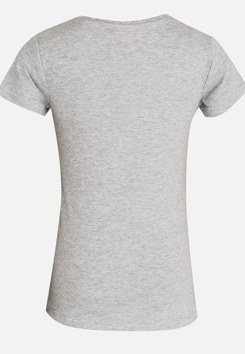 GUESS - Girls Stencil Tee Grey