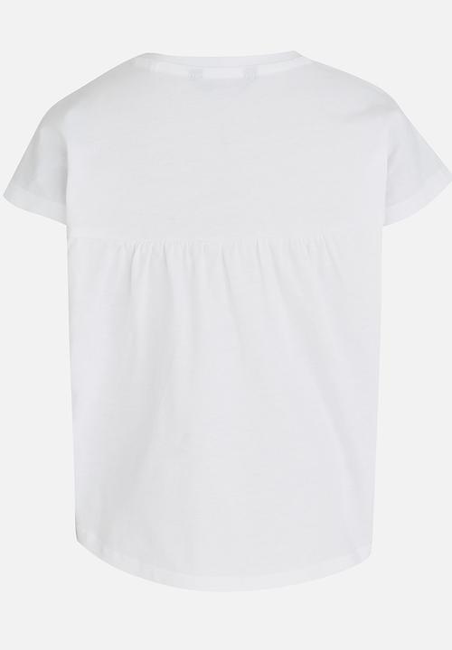 GUESS - Girls Raglan White Tee