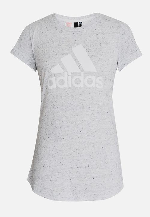 adidas Performance - ID Winner Tee Pale Grey
