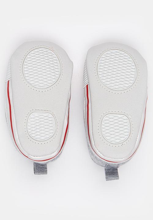 Pop Candy - Nautical Stripe Loafers Red