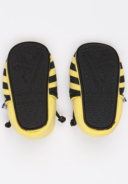 Pop Candy - Bee Slippers Multi-colour