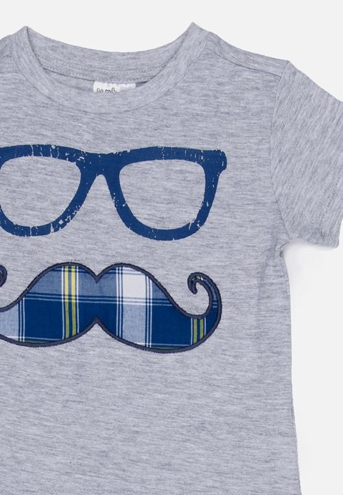 Twin Clothing - Shades Printed T-shirt Grey