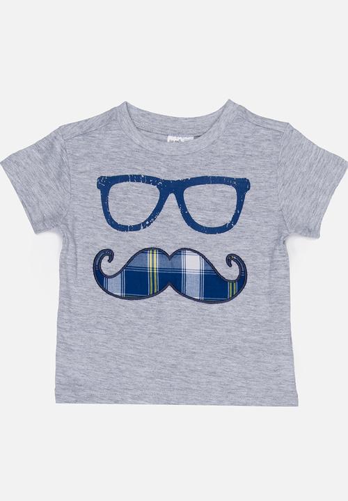 Twin Clothing - Shades Printed T-shirt Grey