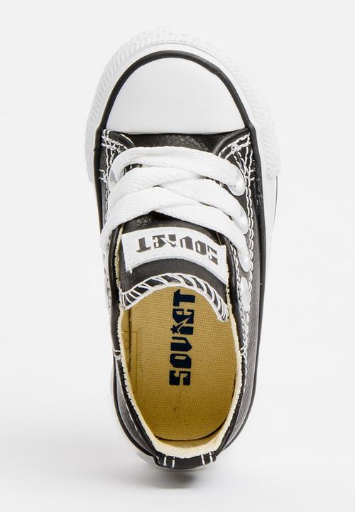 SOVIET - Viper Low Cut Sneaker PU Black