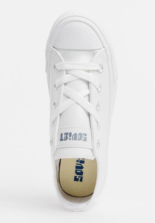 SOVIET - Viper Low Cut Sneaker PU Mono White