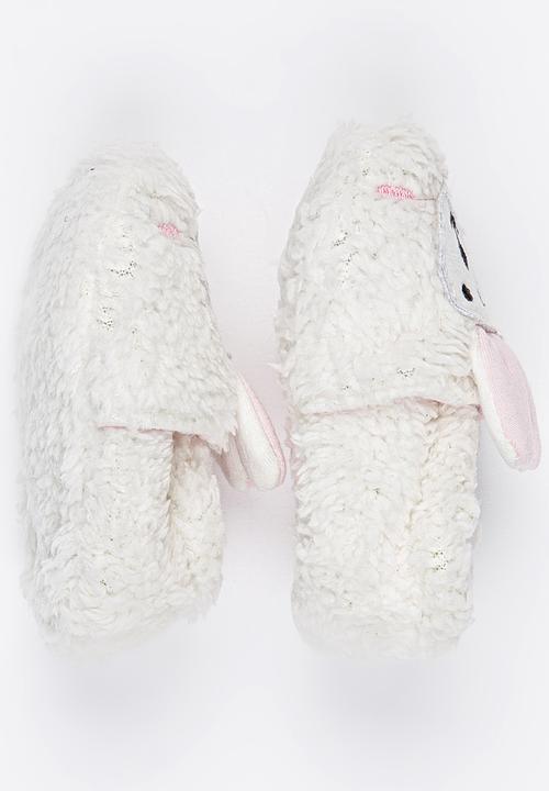 Pop Candy - Bunny Slippers White
