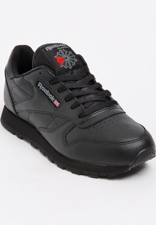 Reebok - Teens classic leather sneaker - black