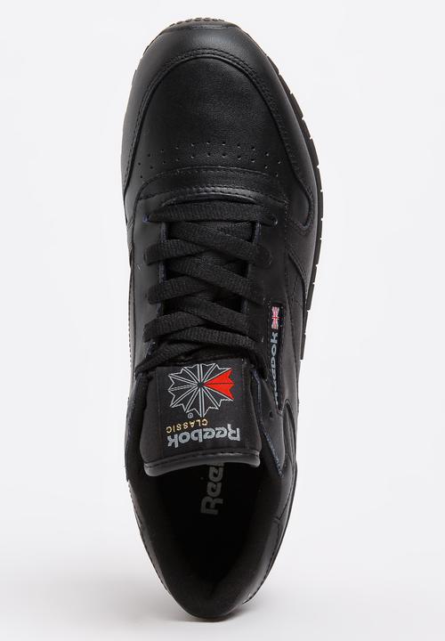 Reebok - Teens classic leather sneaker - black