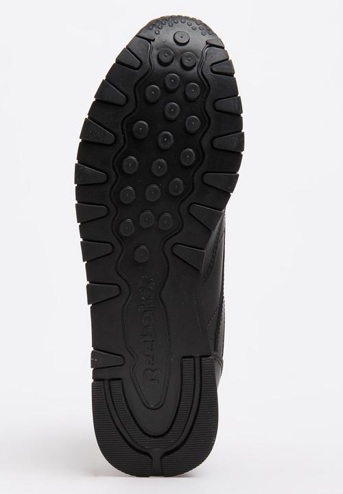 Reebok - Teens classic leather sneaker - black