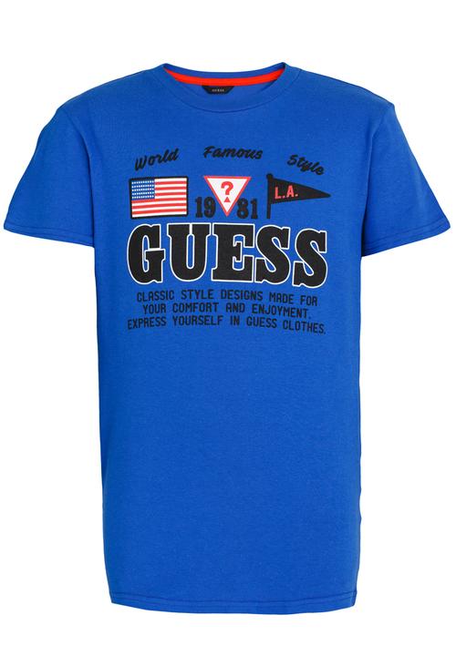 GUESS - S/S USA Tee Blue