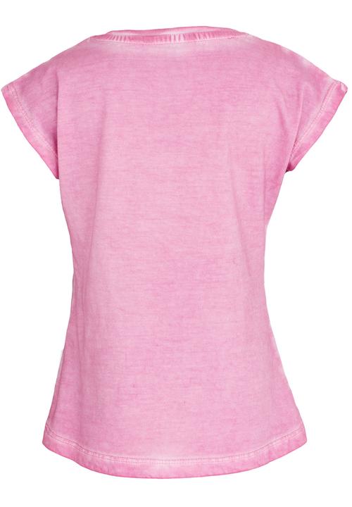 GUESS - S/S  LA Flamingo Tee Pale Purple