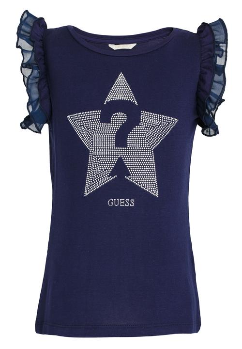 GUESS - S/L Star? Tee Blue