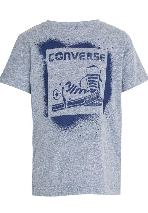 Converse - Stencil Tee Grey