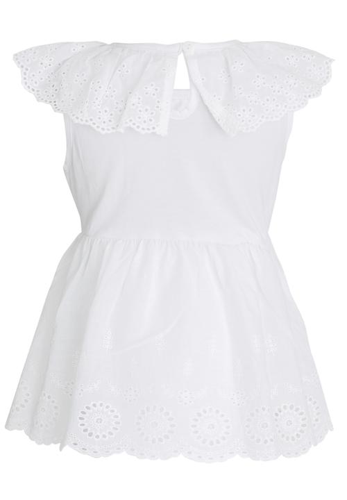 Pop Candy - Ruffle Detail Top White
