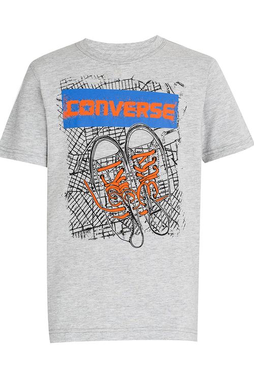 Converse - Map Tee Grey